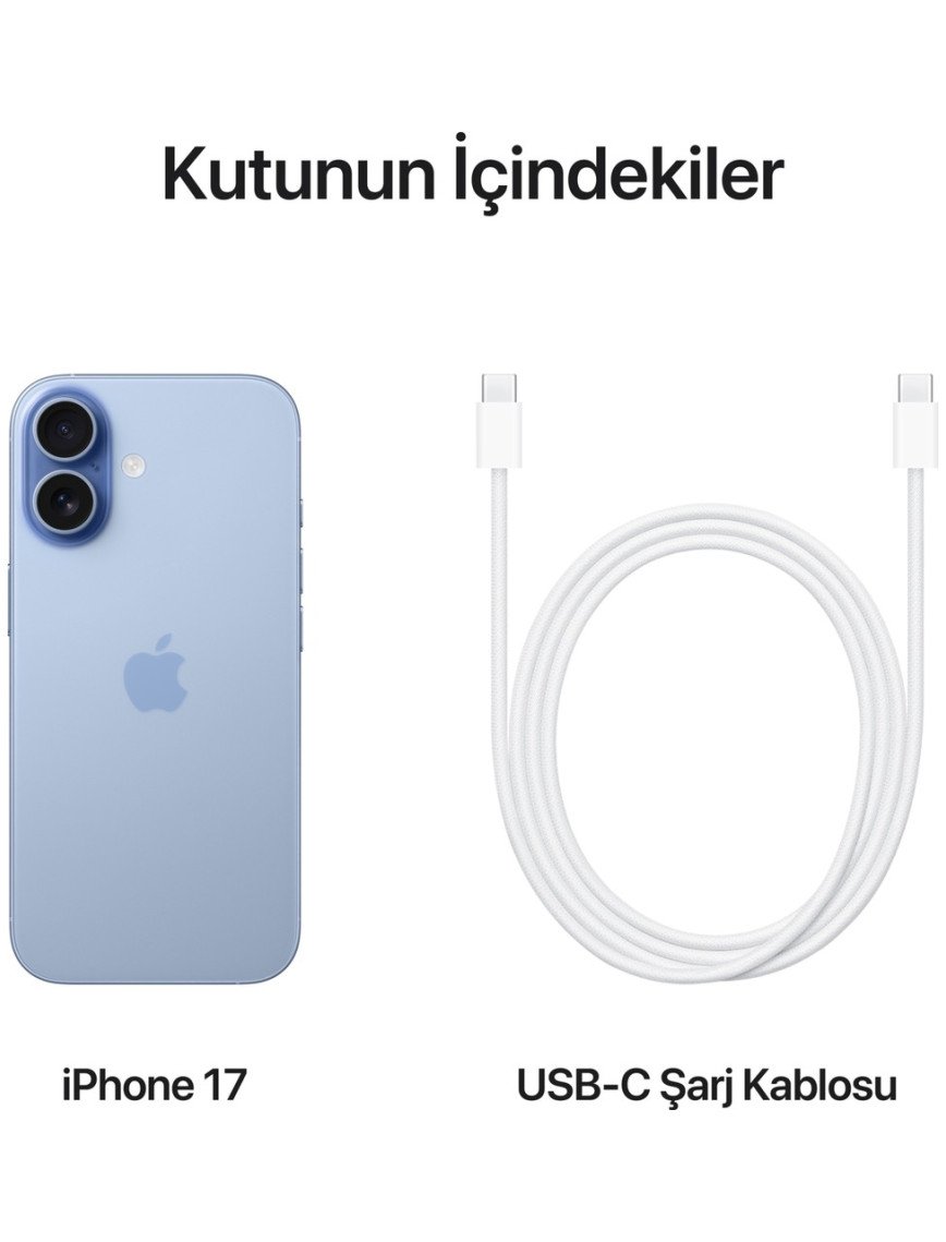Apple iPhone 17 512 GB Sis Mavisi